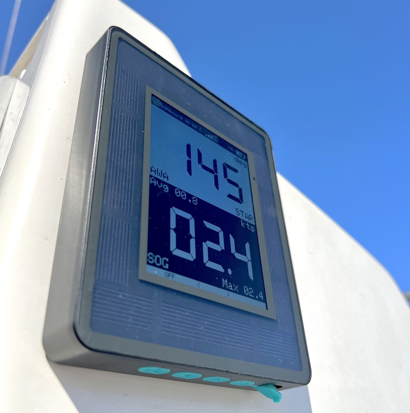 DisplayKit on board in the sun