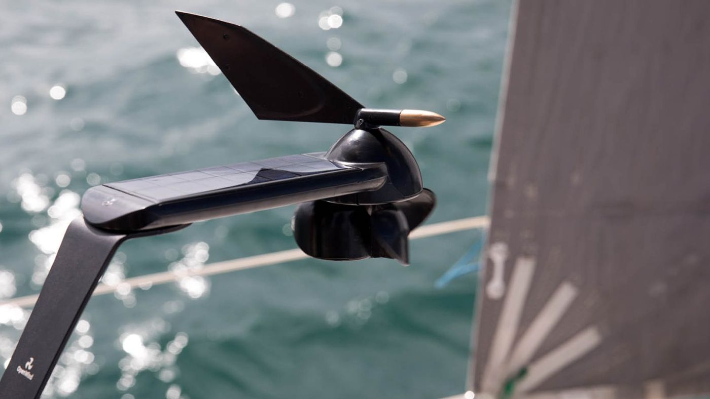 OpenWind close-up with sail
